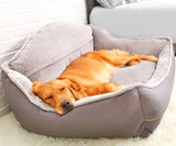 Dog Bed Sofa Bed – Plush Cozy Pet Sofa for Dogs & Cats, Soft Comfortable Washable Pet Bed, Non-Slip Dog Couch.