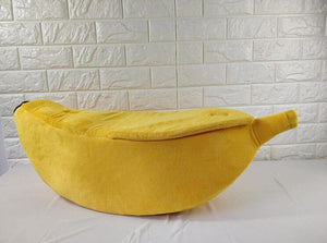 Banana-Shaped Pet House – Cute Dog Bed, Warm Pet Kennel Nest, Cozy Dog Sofa for Sleeping, Soft Indoor Pet Bed.