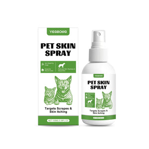 Pet Skin Spray – Soothing & Healing Care for Dogs & Cats