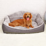 Dog Bed Sofa Bed – Plush Cozy Pet Sofa for Dogs & Cats, Soft Comfortable Washable Pet Bed, Non-Slip Dog Couch.
